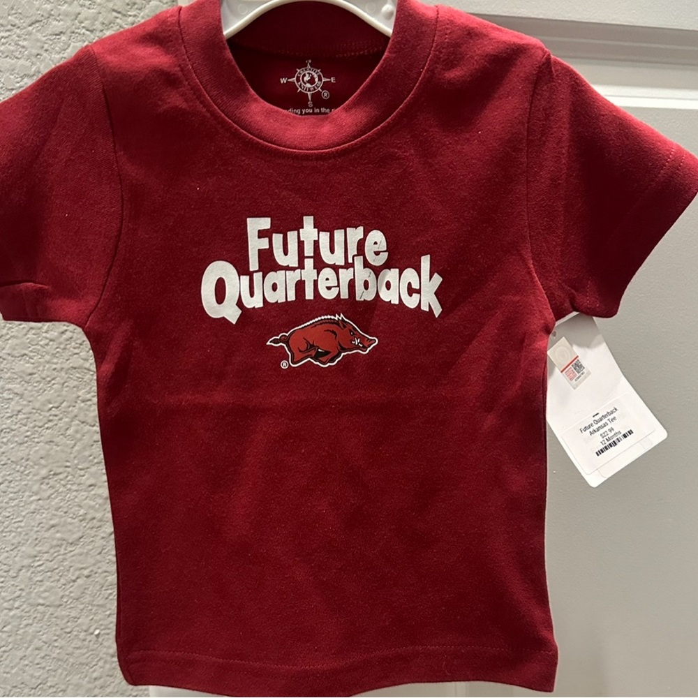 Arkansas Razorback 12 month t shirt